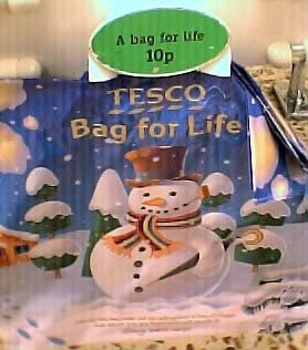 Tesco Christmas-themed Bag for Life