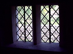 Through the rectangular window...