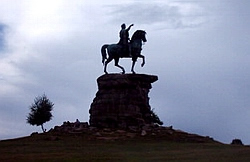 George III's statue