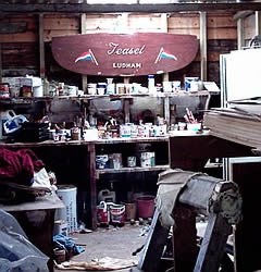 Boatbuilder's shed