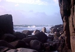 Rocky beach