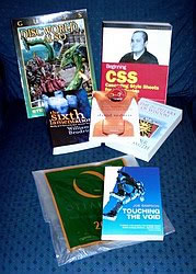 Plunder from a bookshop visit