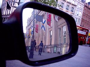 Provincial flags on Canada House