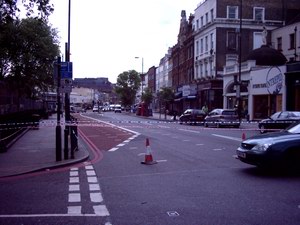 Upper Street cordoned off