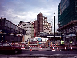 Street scene, one day later