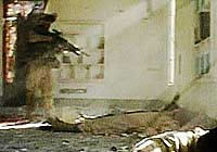 US marine in Fallujah, NBC pooled pic, distributed by AP