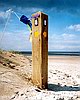 A NNCP waymark in a sand dune