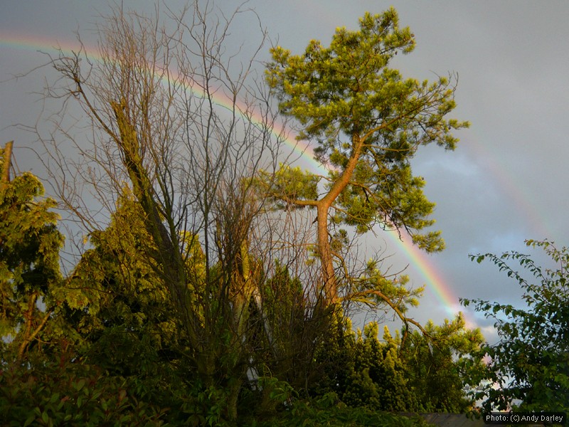 Rainbow over Hitchin